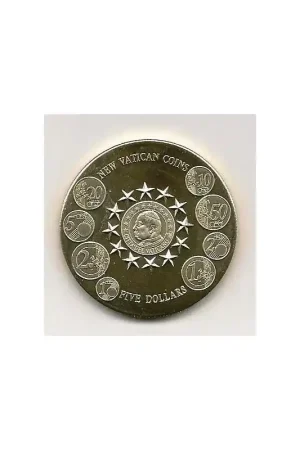 Km+??? Liberia 5 Dollars 2004 FDC Darmowa dostawa