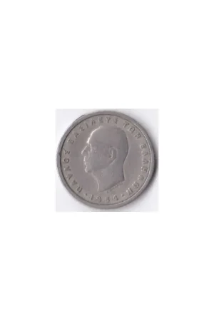 Autentyczny Km Griekenland 1 drachme 1954