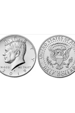 KM ??? U.S.A. ½ Dollar 2019 D Unc Wyprzedaż