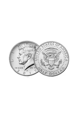 KM ??? U.S.A. ½ Dollar 2017 D UNC Autentyczny