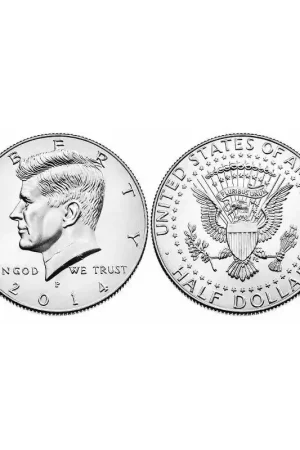 Oferta limitowana KM ??? U.S.A. ½ Dollar 2014 P UNC