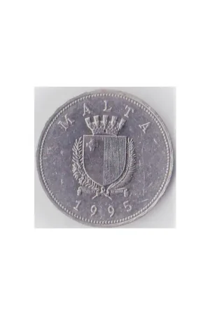 Km 99 Malta 1 lira 1995 Zwrot pieniędzy