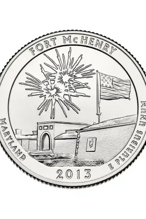 KM 545 U.S.A ¼ Dollar Fort McHenry 2013 S UNC Bezpieczna płatność