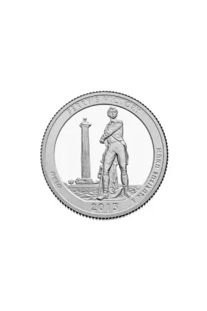 Nowość KM 543 U.S.A ¼ Dollar Perry's Victory 2013 D UNC