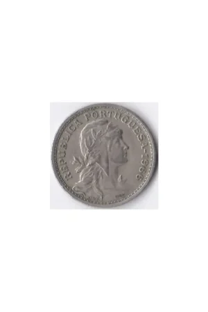 Wysoka jakość Km 577 Portugal 50 Centavos 1966