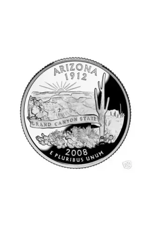 Oferta KM 423 U.S.A ¼ Dollar Arizona 2008 P UNC
