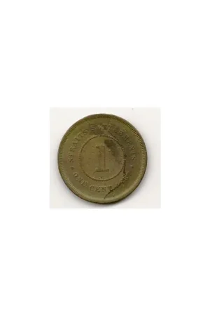 Km 16 Straits Settlements 1 Cent 1887 Zf Zwrot pieniędzy