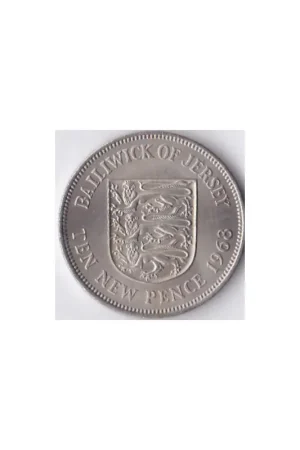 Jersey 10 Pence 1968 Promocja