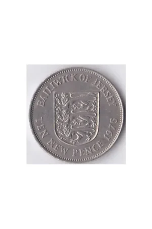 Ostatnia szansa Jersey 10 New Pence 1975