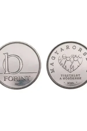 Hongarije 2020 10 Forint Unc 'Respect for heroes' Bezpieczna płatność