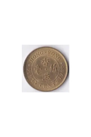 Niska cena Hong Kong 50 Cents 1980 Fr