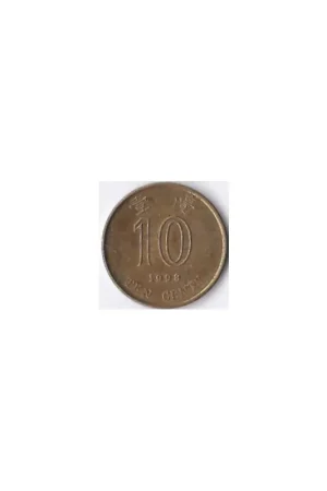 Tylko dziś Hong Kong 10 Cents 1998 Fr