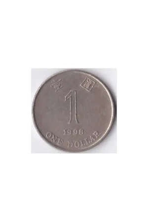 Hong Kong 1 Dollar 1998 Zf Tylko dziś