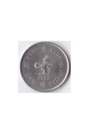 Hong Kong 1 Dollar 1990 Pr Najlepsza cena