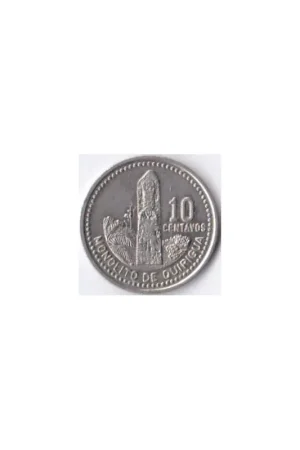 Zwrot pieniędzy Guatemala 10 Centavos 1997Zf