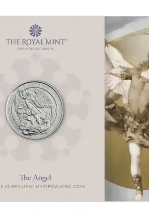 Groot Brittannië 2026 5 pounds 'The Angel' Bu in blister Promocja