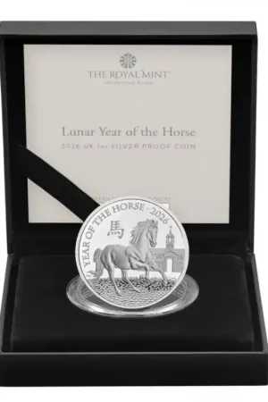 Groot Brittannië 2026 2 pounds 'Year of the Horse' Zilver Proof Ekspresowa dostawa
