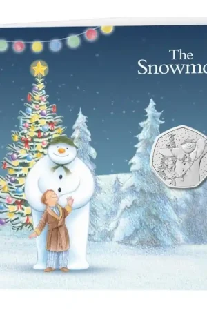 Groot Brittannië 2025 50 Pence 'The Snowman' Bu Autentyczny