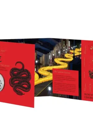 Groot Brittannië 2025 5 Pounds 'Year of the Snake' Bu Kup teraz