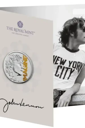 Oferta Groot Brittannië 2025 5 Pounds'Music Legends - John Lennon' Bu gekleurd
