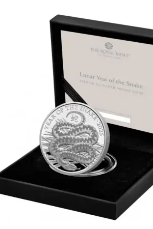 Groot Brittannië 2025 2 pounds 'Year of the Snake' Zilver Proof Autentyczny