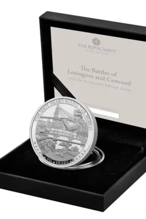 Kup teraz Groot Brittannië 2025 2 pounds '250 jr. Battle of Independence' Zilver Proof