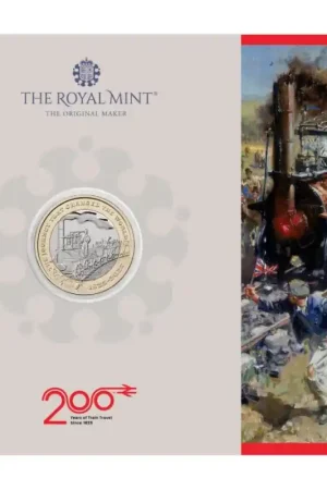 Groot Brittannië 2025 2 pounds '200 Jr. Modern Railway' Bu in blister Nowość