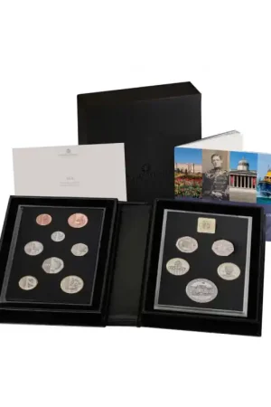 Groot Brittannië 2024 Jaarset Proof met 13 munten King Charles Autentyczny