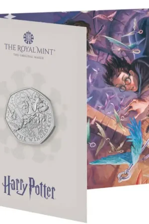 Groot Brittannië 2024 50 Pence 'Harry Potter - Winged Keys' Bu Zwrot pieniędzy