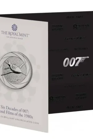 Oferta Groot Brittannië 2024 5 Pounds 'Bond Films of the 1980s' Bu