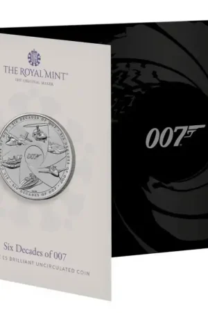 Groot Brittannië 2024 5 pounds '60 jaar James Bond - Completer coin' Bu Szybka dostawa