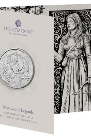 Groot Brittannië 2024 5 Pounds'Myths & Legends-Maid Marian' Bu Ostatnia szansa