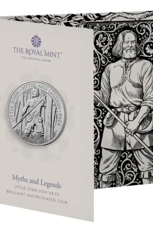 Groot Brittannië 2024 5 Pounds'Myths & Legends-Little John' Bu Ekspresowa dostawa