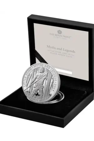 Groot Brittannië 2024 2 Pounds 'Myths & Legends - Little John' Zilver proof Wysoka jakość