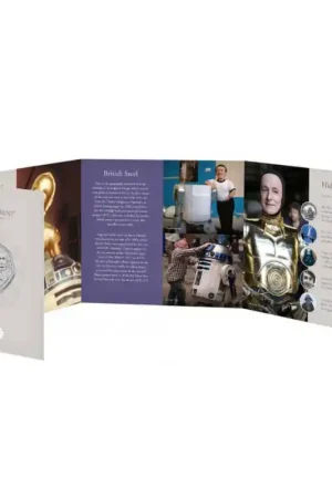 Nowość Groot Brittannië 2023 50 Pence 'Star Wars R2-D2 & 3-CPO" Bu