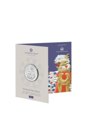 Groot Brittannië 2022 5 Pounds 'The Royal Tudor Beasts, The panther of Seymour' Bu in blister Najlepsza cena