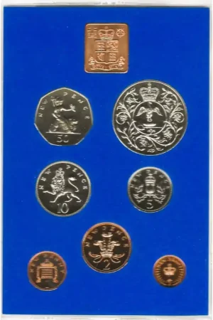 Oferta limitowana Groot Brittannië 1977 Proofset