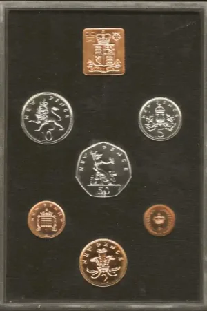 Groot Brittannië 1971 Proofset Tani