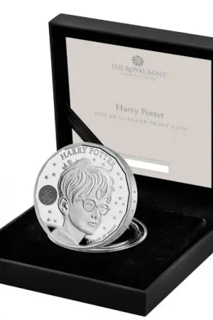 Tani Groot Brittannië 2022 2 Pounds 'Harry Potter' Zilver Proof 1 Ounce