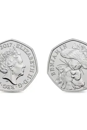 Zamów teraz Groot Brittannië 2017 50 Pence Benjamin Bunny Unc