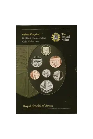 Groot Brittannië 2008 Bu set 1 Pence t/m 1 Pound Nieuw ontwerp! Ekspresowa dostawa