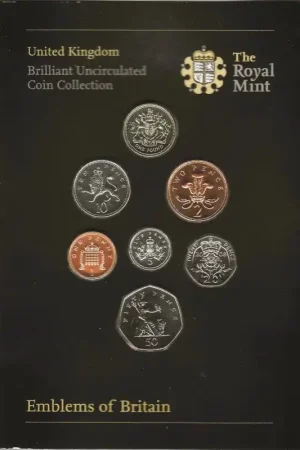 Groot Brittannië 2008 Bu set 'Emblems of Britain' Najlepsza cena