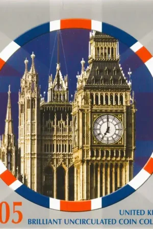 Oferta limitowana Groot Brittannië 2005 Bu set