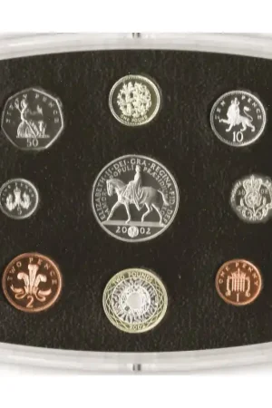 Kup teraz Groot Brittannië 2002 Proofset in doos