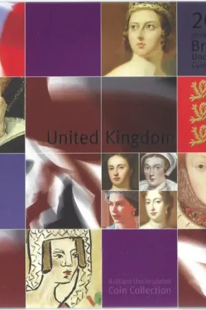 Oryginalny Groot Brittannië 2002 Bu set 'Mary Queen of Scots'