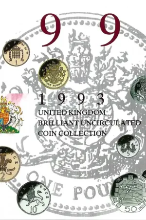 Groot Brittannië 1993 Bu set 'Symbols of our Heritage' Autentyczny