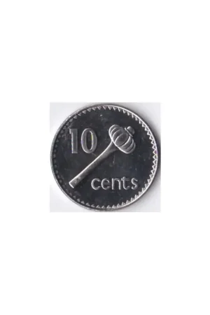 Fiji Islands 10 Cents 1998 Pr Wyprzedaż