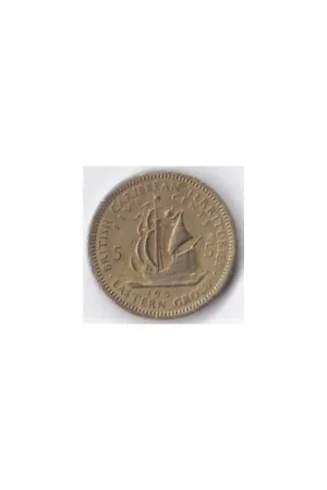 East Caribbean States 5 Cents 1955 Fr Najlepsza cena