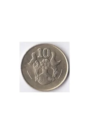 Nowość Cyprus 10 Cent 1983 Fr