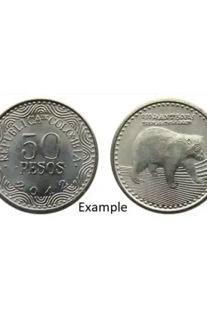 Colombia 2022 50 Pesos Unc Szybka dostawa